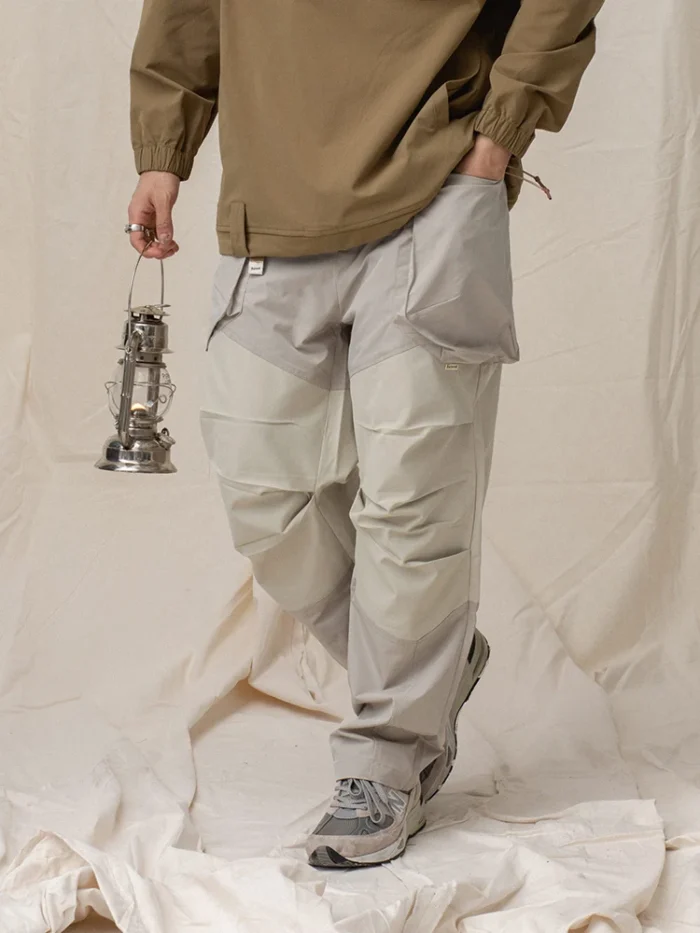 Ashfire ESDR Cargo pants combined materials Urban outdoor techwear aesthetic hikercore streetwear 1