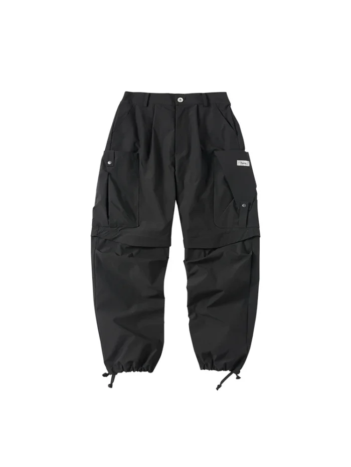 Ashfire ESDR Pants Shorts 2in1 capacity pockets Urban outdoor streetwear techwear aesthetic 4