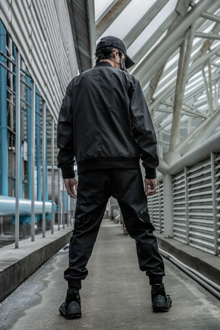 Light Jacket bomber techwear darkwear ninjawear futuristic aestethic streetstyle 1