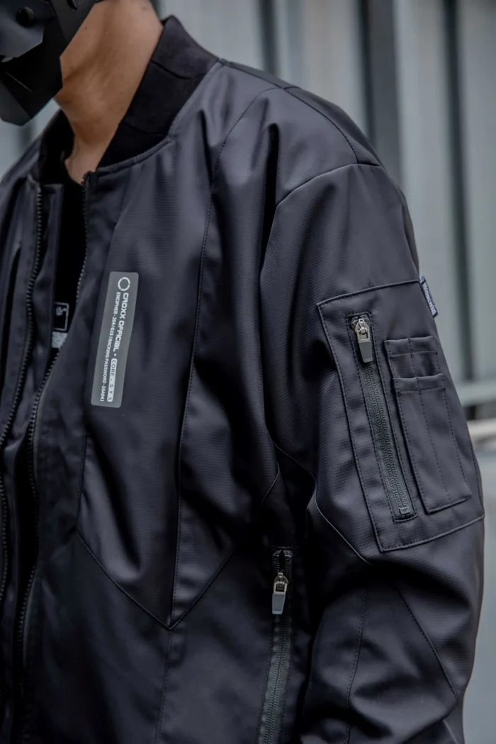 Light Jacket bomber techwear darkwear ninjawear futuristic aestethic streetstyle 2