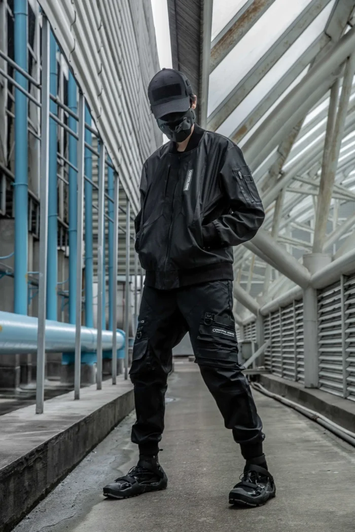 Light Jacket bomber techwear darkwear ninjawear futuristic aestethic streetstyle