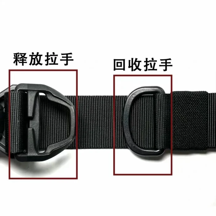 NS 02 Magnetic buckle strap for 38mm webbing fidlock slider techwear bag accessories modification 4