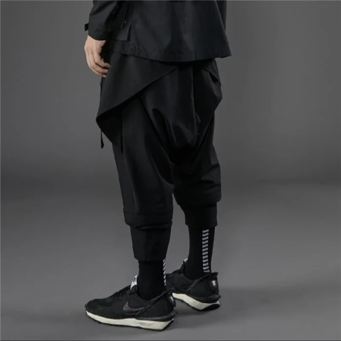PT 1914 Harem pants functional belted waist Ankle Length techwear ninjawear streetwear 1