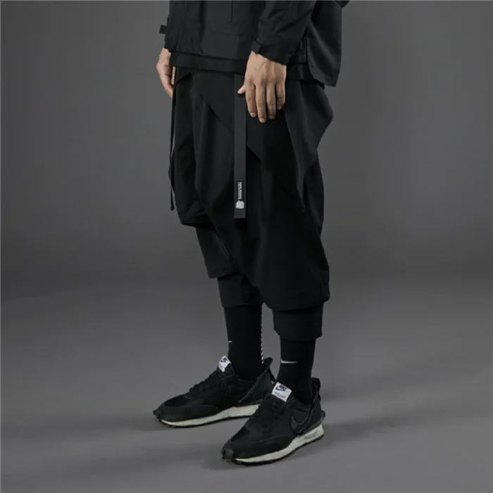 PT 1914 Harem pants functional belted waist Ankle Length techwear ninjawear streetwear