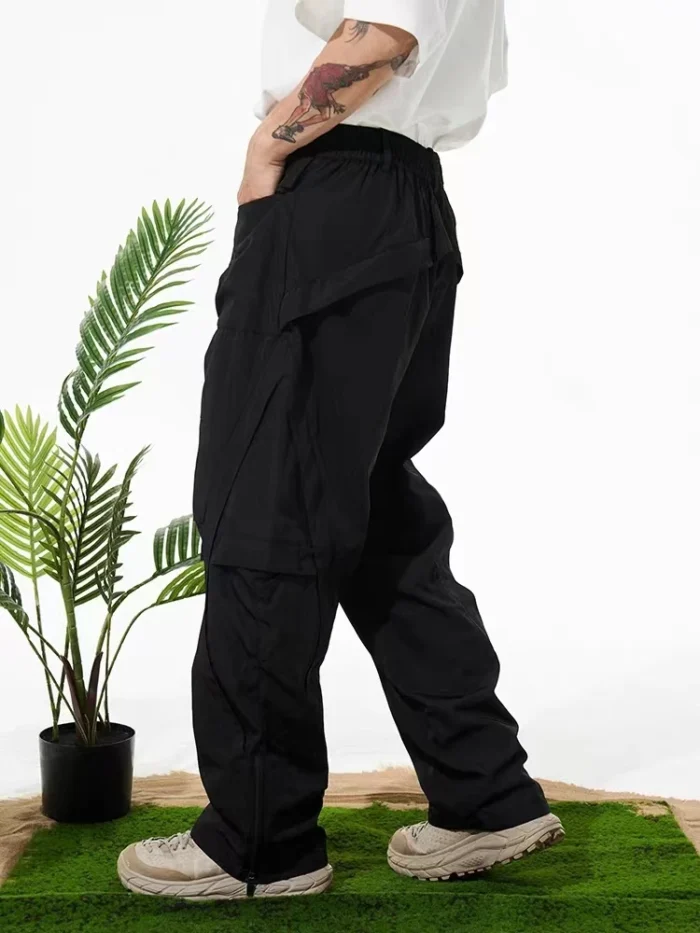 Subtraction of 23ss Multipocket cargo pants 3d cut layering effect techwear aesthetic gorpcore urban outdoor 2