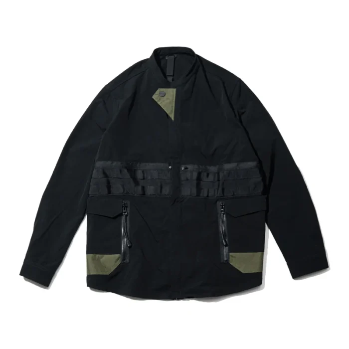 Tactical shirt with side pockets techwear ninjawear darkwear pupil travel molle 1