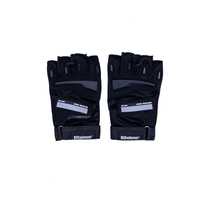 killwinner handgloves half full finger techwear accessories ninjawear outdoor reflective elements 1