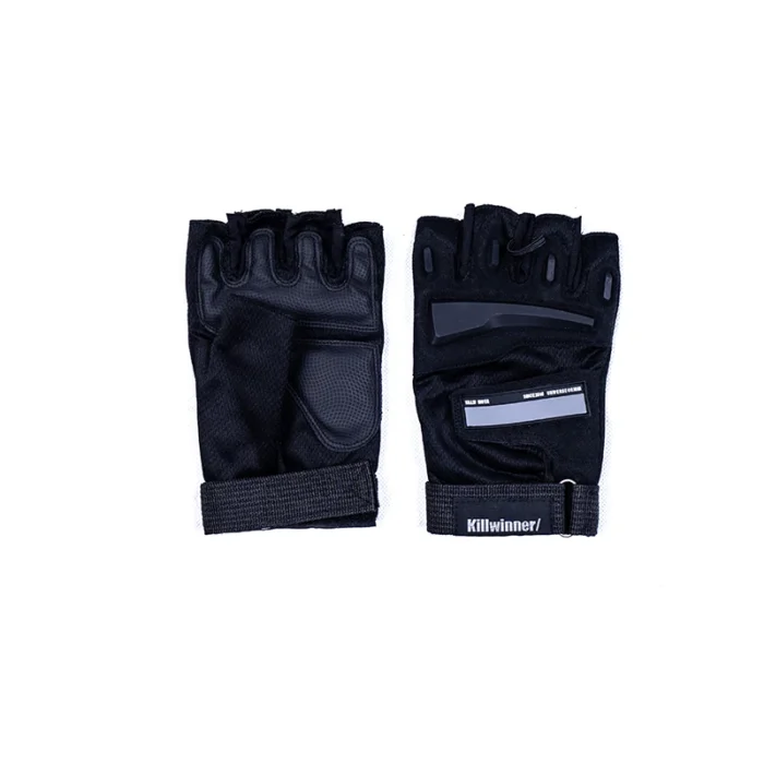 killwinner handgloves half full finger techwear accessories ninjawear outdoor reflective elements 2