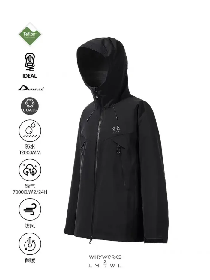 Whyworks lmtwl 24ss Assault jacket 3L dwr material jacket sling fully seam taped gorpcore techwear