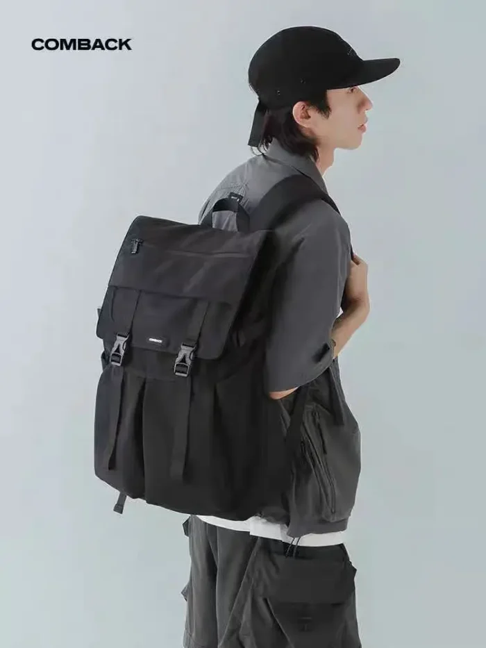 Comback 24ss high capacity backpack front 3d pockets edc carrier urban outdoor 6