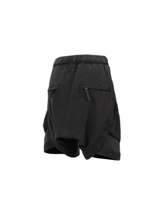 Corrosion Equipment 24ssP27 BK Dipped frost martial shorts multi pocket material splicing techwear dystopian 3