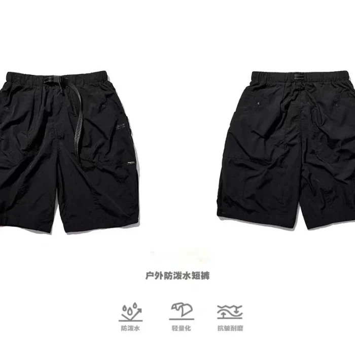 Surge 24ss Durable water resistant cd material shorts adjustable waist multipocket techwear gorpcore aesthetic urban outdoor