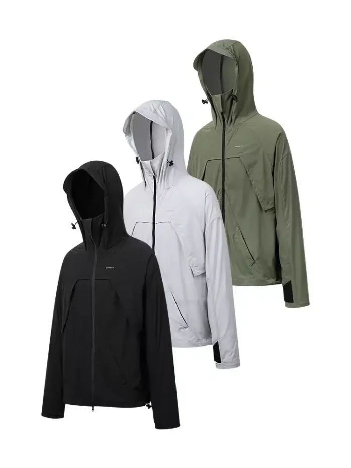 Whyworks 24ss Lightweight sun protection jacket UPF50 ideal zipper multipocket adjustable hood back vent techwear gorpcore 4