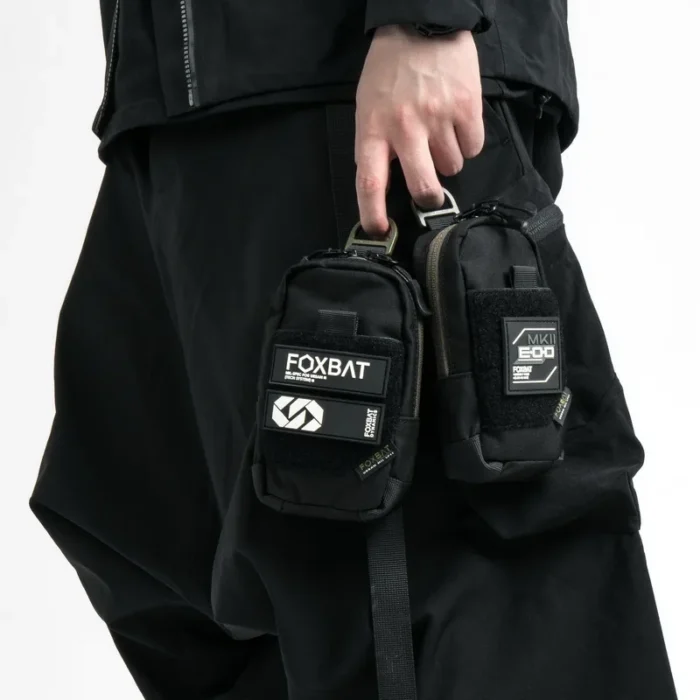 Foxbat LEG 14 EDC attachment bag patch pad 500d cd material molle connection techwear accessories 2