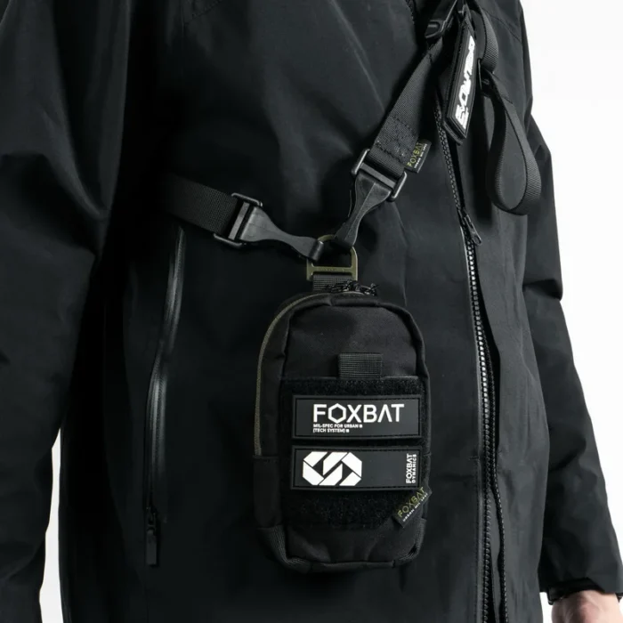 Foxbat LEG 14 EDC attachment bag patch pad 500d cd material molle connection techwear accessories 3