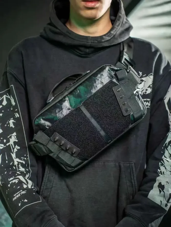 Overclock roam 24ss M 15 Shuttle oblique cross chest bag EDC carrier xpac 600d nylon materials 5