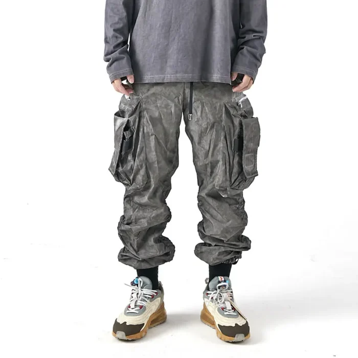 Pupil travel cargo pants PT 1932 double wide side 3d pockets techwear ninjawear streetwear 1