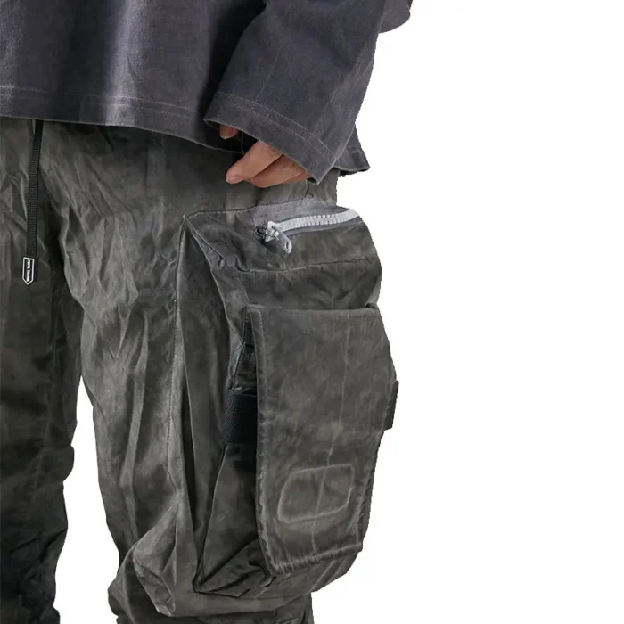 Pupil travel cargo pants PT 1932 double wide side 3d pockets techwear ninjawear streetwear 2