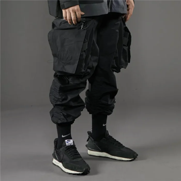 Pupil travel cargo pants PT 1932 double wide side 3d pockets techwear ninjawear streetwear 3