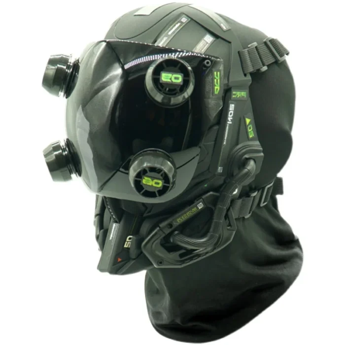 Fockshop 2022 Cybermask futuristic mask dystopian cosplay accessories 3