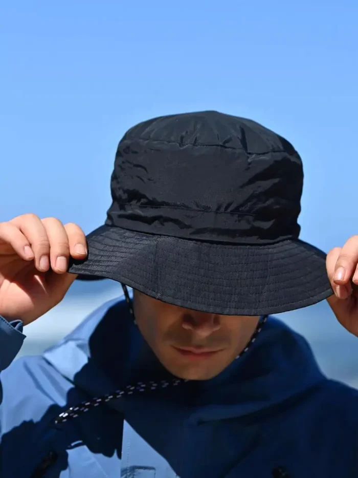 Subtraction of Outdoor fishermans hat folding 1