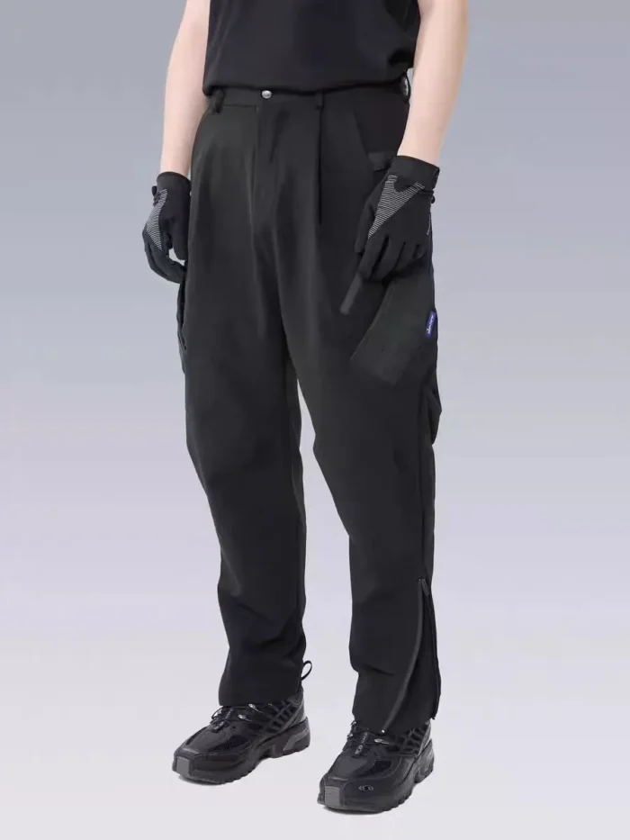 Silenstorm 24aw Tactical side molle pants multipocket nylon spandex material techwear warcore