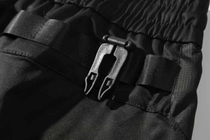 The croxx shorts with multiple pockets back molle streetwear techwear aesthetic darkwear 5