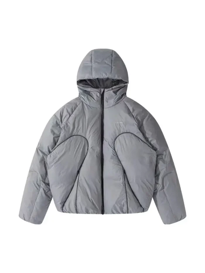 Enshadower 24aw Shaped structure quilted down jacket techwear gorpcore aesthetic 3