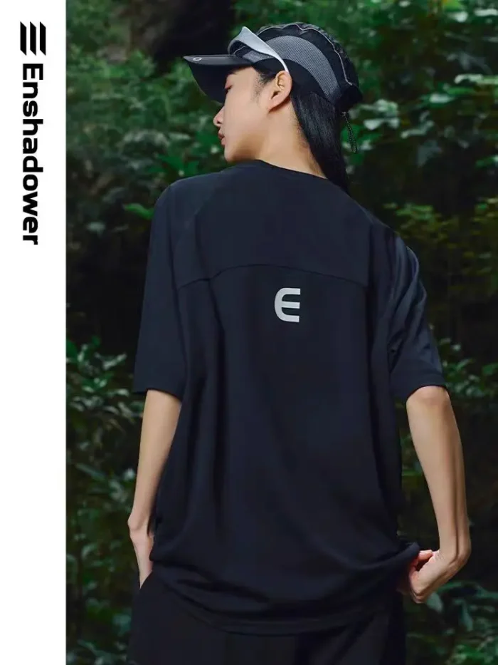 Enshadower Coolmax material quick drying t shirt logo techwear aesthetic gorpcore 1