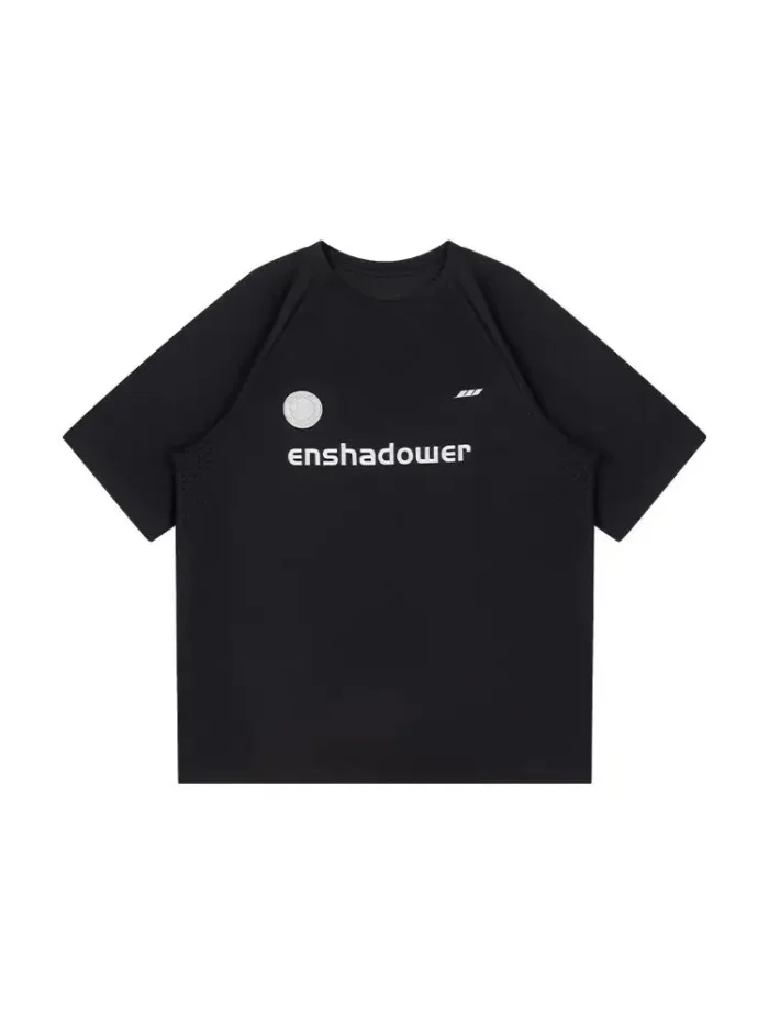 Enshadower Coolmax material quick drying t shirt logo techwear aesthetic gorpcore 3