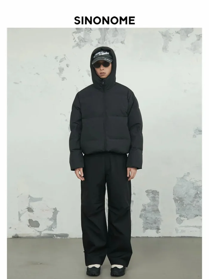 Sinonome njwn subbrand 24aw Casual Down jacket white goose ykk zippers minimalist cleanfit 2