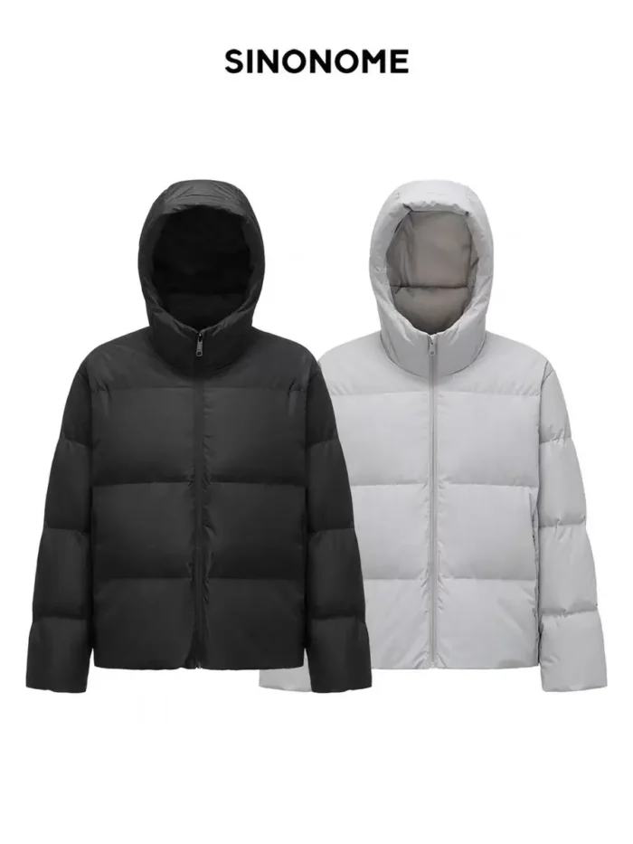 Sinonome njwn subbrand 24aw Casual Down jacket white goose ykk zippers minimalist cleanfit